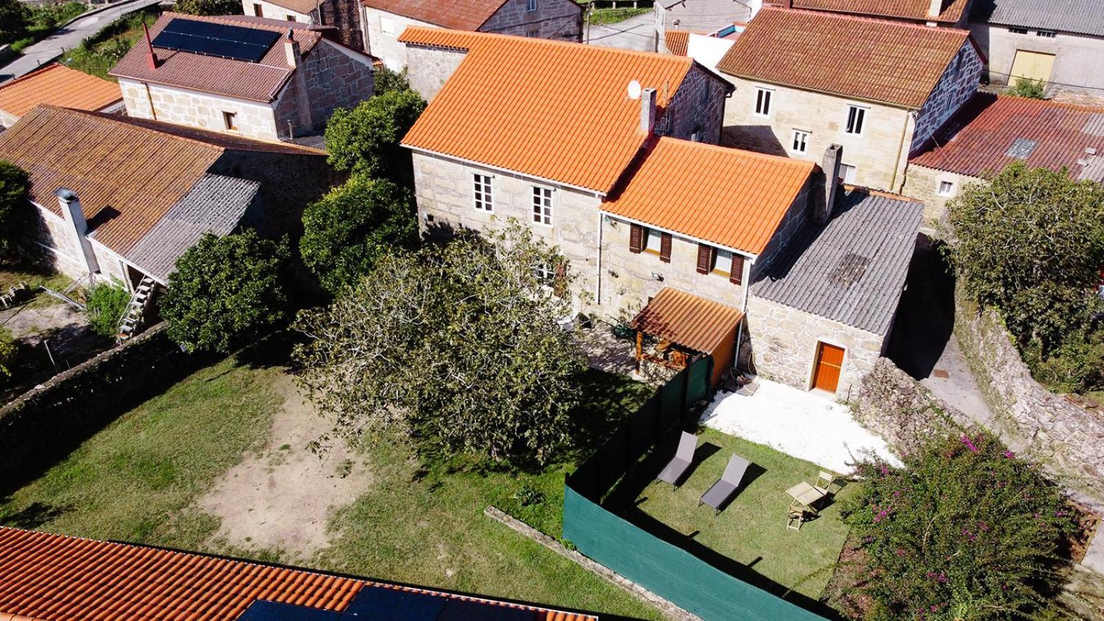O Fogar Do Carpinteiro Villa Carnota Bagian luar foto
