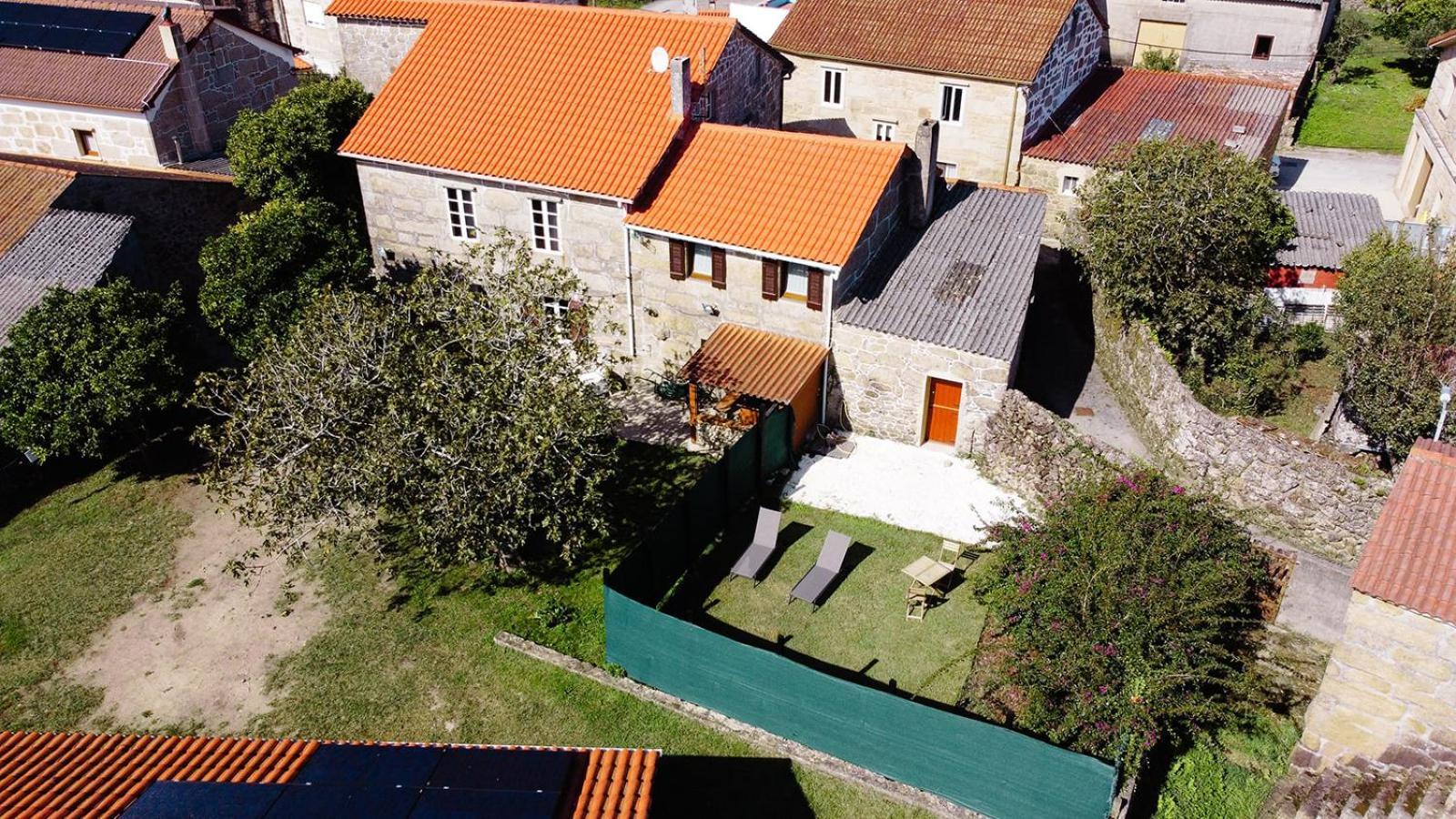 O Fogar Do Carpinteiro Villa Carnota Bagian luar foto