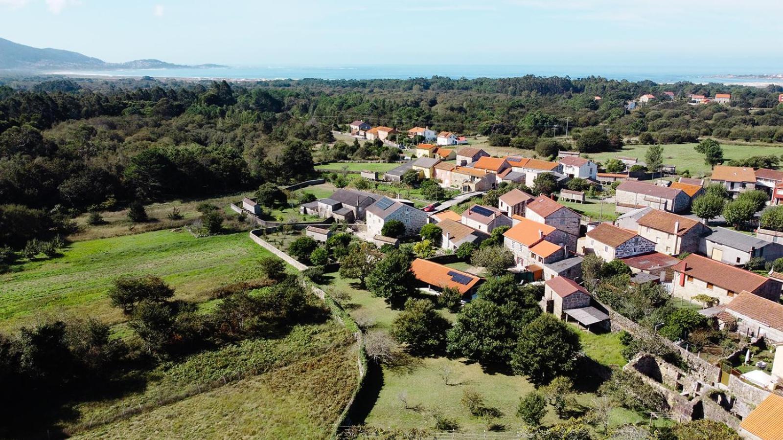 O Fogar Do Carpinteiro Villa Carnota Bagian luar foto