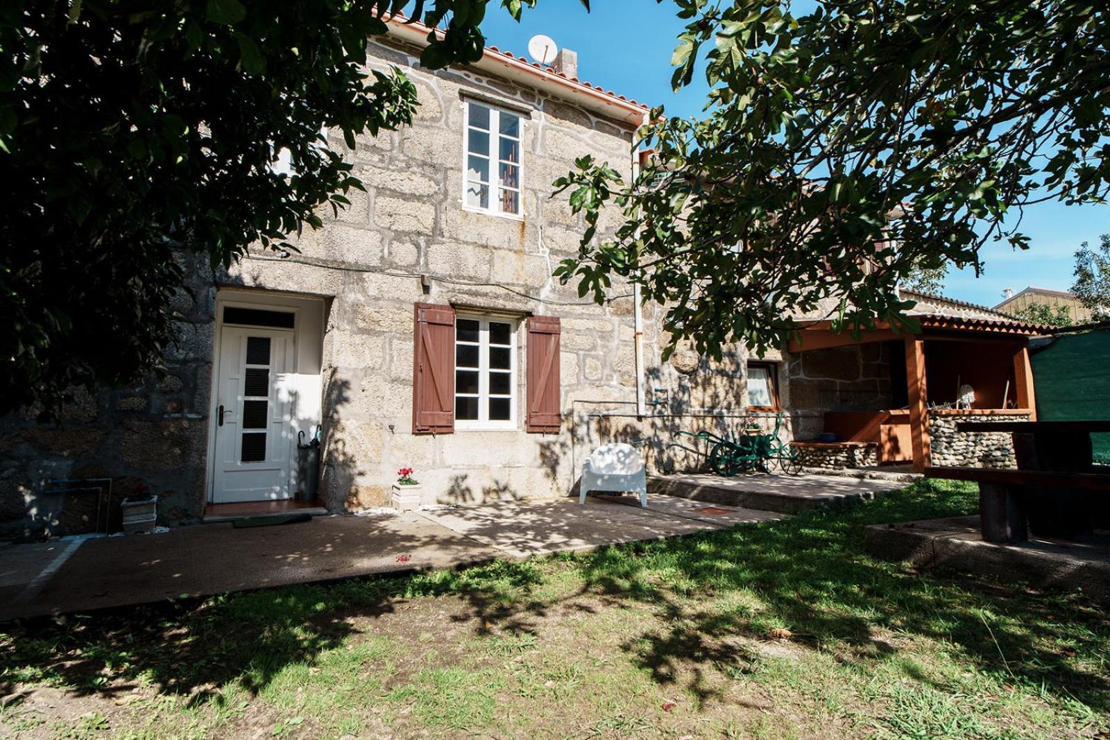 O Fogar Do Carpinteiro Villa Carnota Bagian luar foto