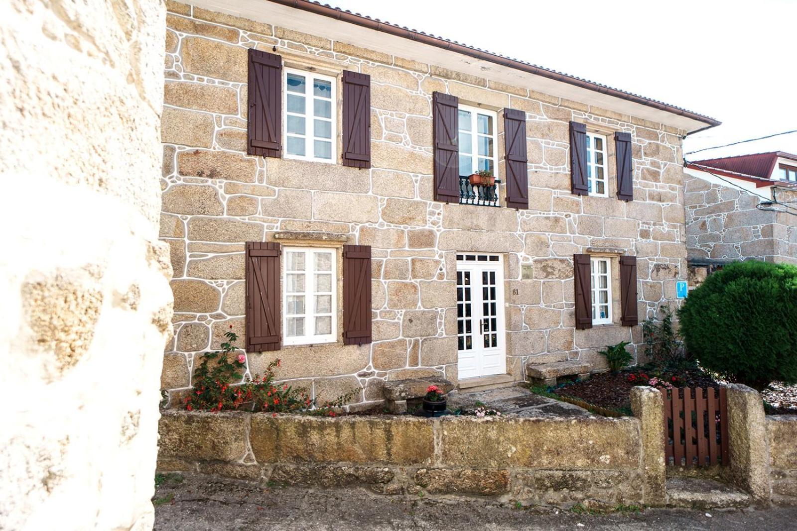 O Fogar Do Carpinteiro Villa Carnota Bagian luar foto