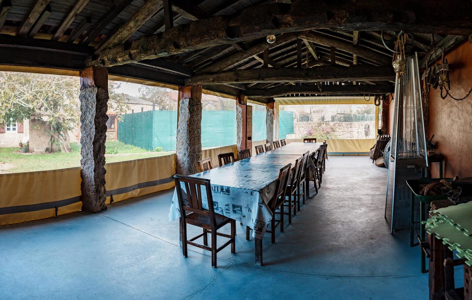 O Fogar Do Carpinteiro Villa Carnota Bagian luar foto