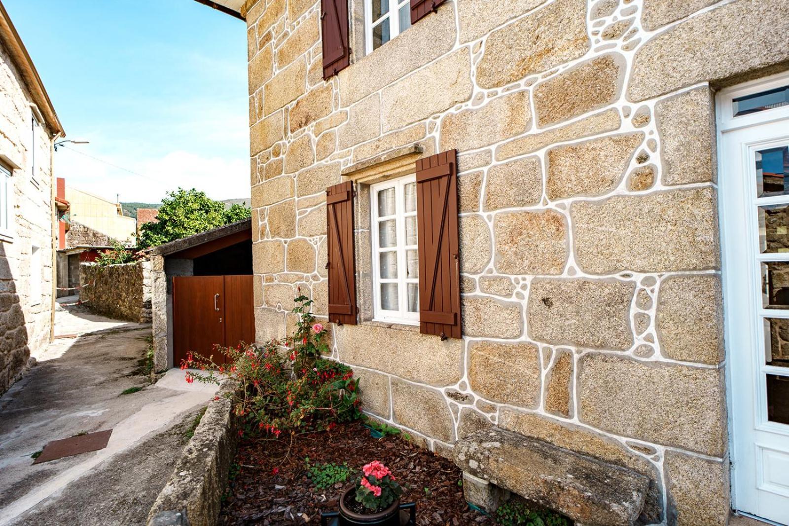 O Fogar Do Carpinteiro Villa Carnota Bagian luar foto
