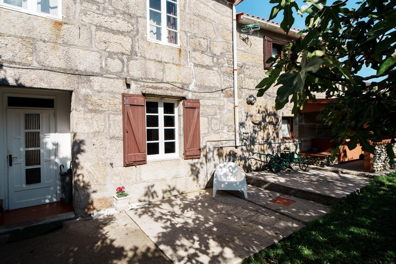 O Fogar Do Carpinteiro Villa Carnota Bagian luar foto